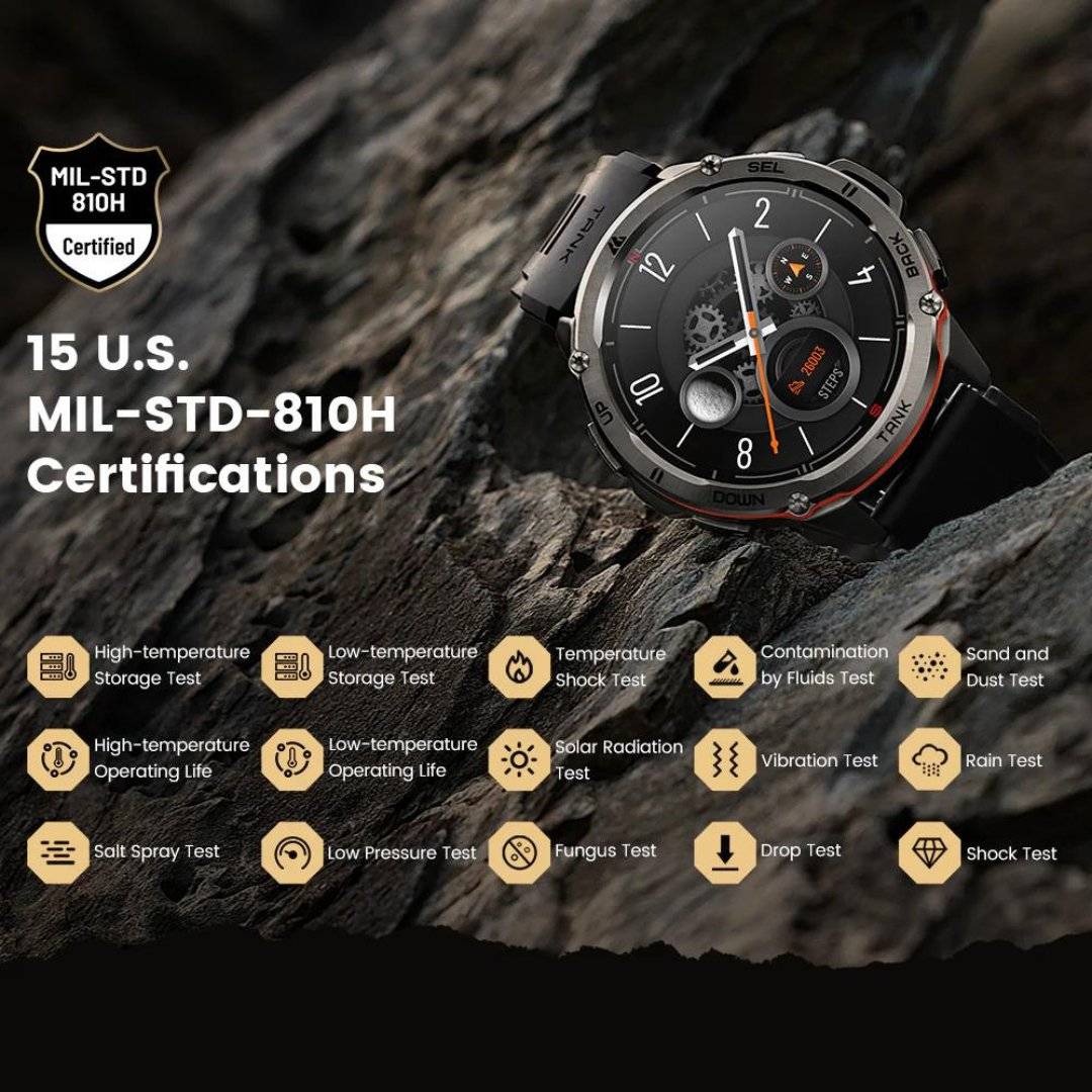 Kospet Tank T3 Ultra Smart Watch.