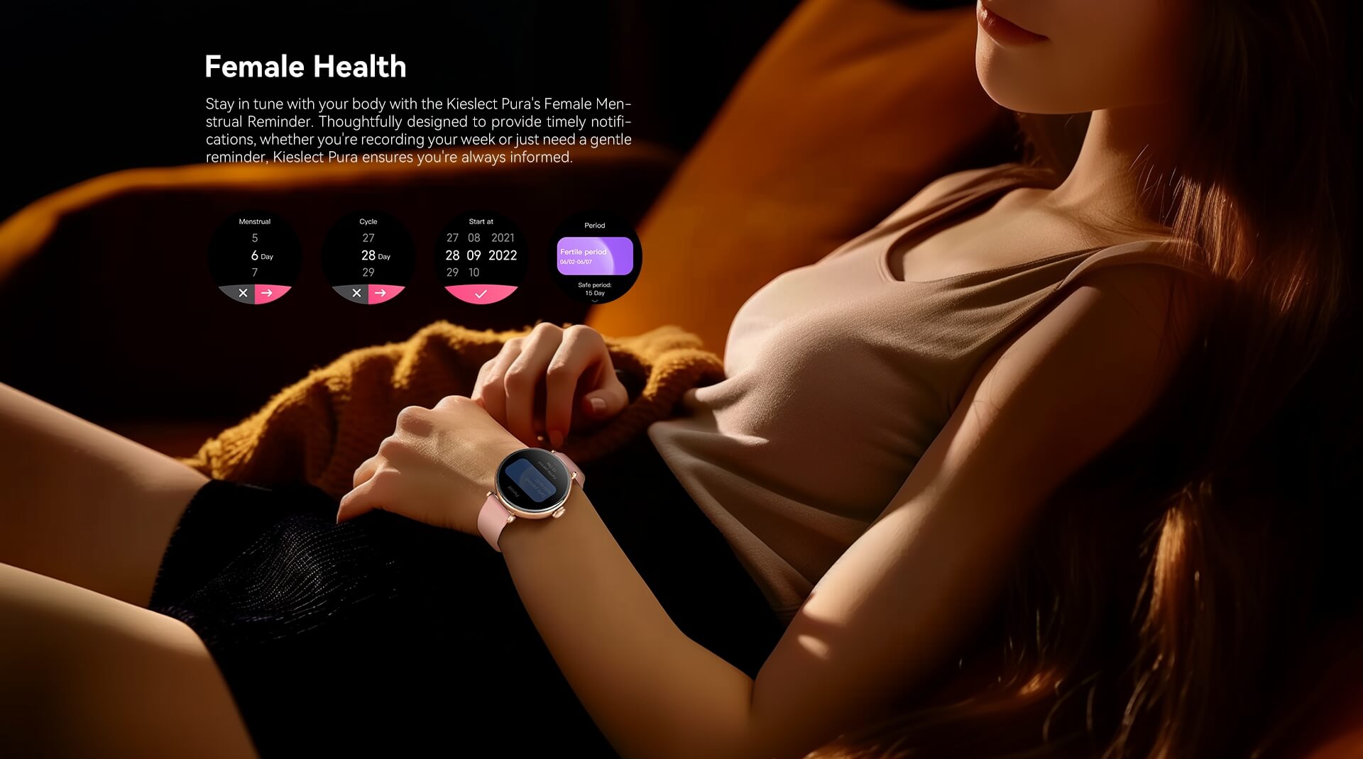 Kieslect Lady Calling Smart Watch Price in Sri Lanka