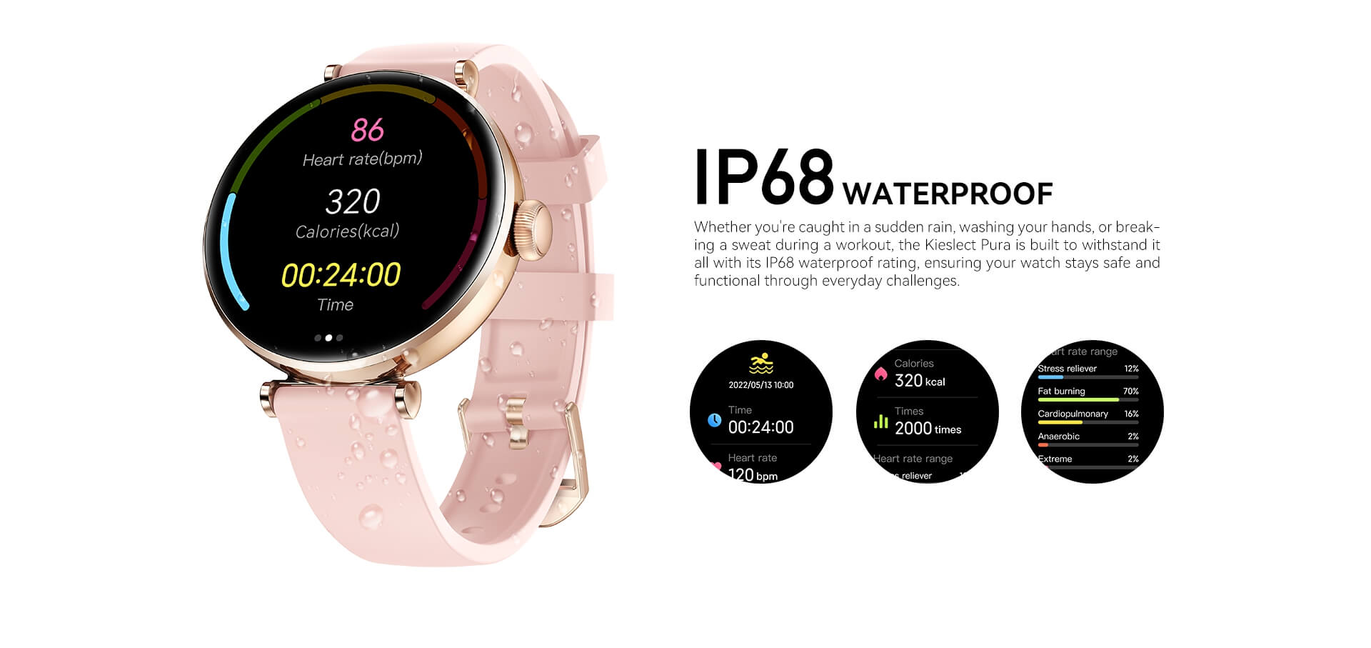 Kieslect Lady Calling Smart Watch