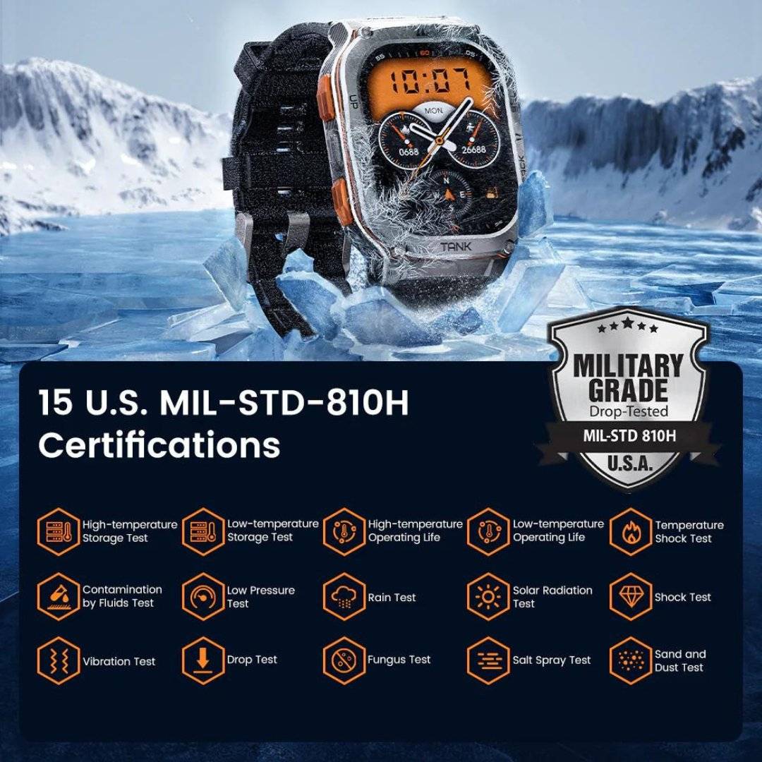 Kospet Tank M3 Ultra Smart Watch.